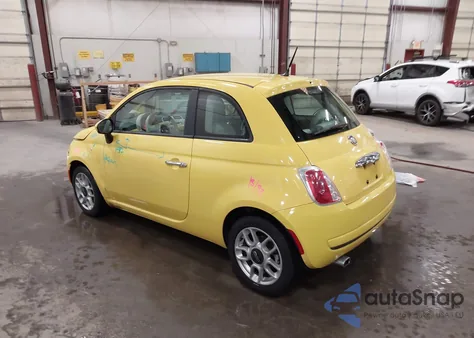 2012 Fiat 500 Pop из США, поврежденный, VIN 3C3CFFAR3CT131110